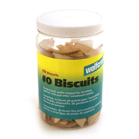 10 WOOD BISCUITS (125 PC.)
