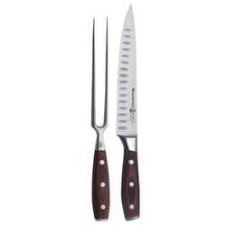 Ninja NeverDull Stainless Steel Chef's Knife and Sharpener Set 2 pc - Ace  Hardware