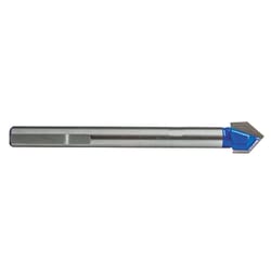 Century Drill & Tool 1/2 in. X 3-1/2 in. L Carbide Tipped Glass and Tile Bit 3-Flat Shank 1 pc