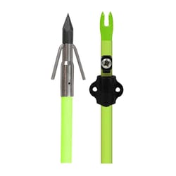 Muzzy Green Fiber Arrow Gar Point with Slide 32 in.