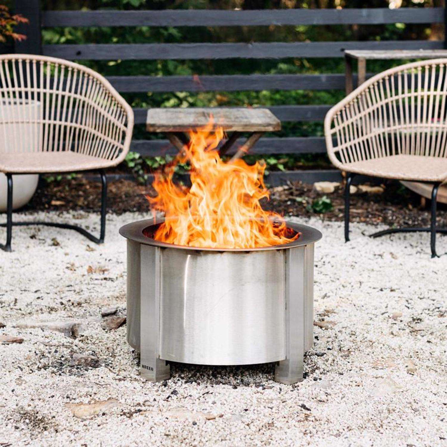 Stainless Steel Solo Fire Pit Review Firepit Bonfire Stainless