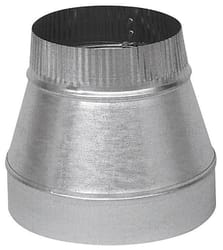 Imperial 5 in. D X 3 in. D Galvanized Steel Furnace Pipe Reducer
