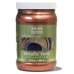 Modern Masters Shimmer Satin Copper Penny Metallic Paint 1 qt