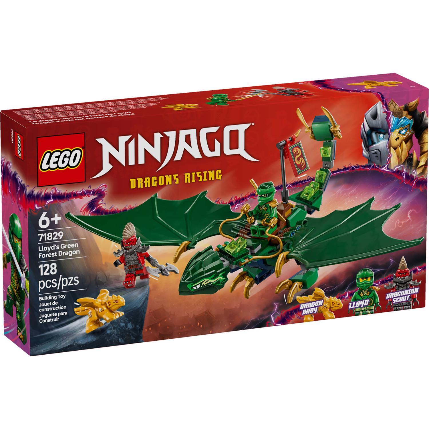 ♡♡ LEGO Ninjago Lloyd's Green Forest Dragon Building Toy Multi