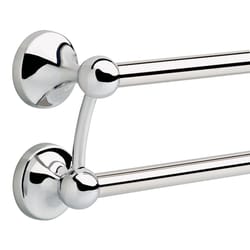 Delta 20.5 in. L Stainless Steel Towel Bar with Assist Bar