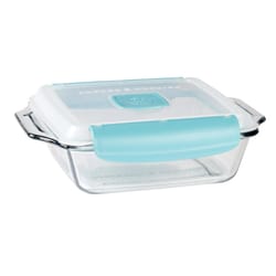 Anchor Hocking Cake Pan Blue/Clear 1 pc