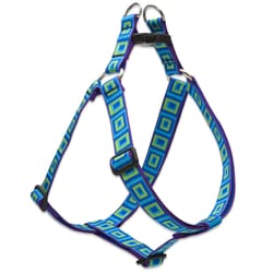 LupinePet Original Designs Multicolor Sea Glass Nylon Dog Harness