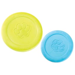 West Paw Zogoflex Orange Zisc Disc Plastic Frisbee Small 1 pk