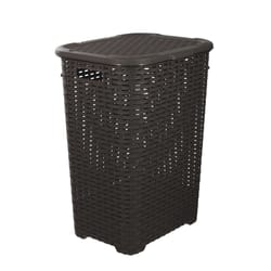 Superio Brand Brown Plastic Laundry Hamper