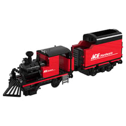 Ace Block Train Steam Locomotive Black/Red