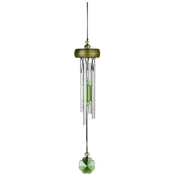 Woodstock Chimes Gem Drop Chime Shamrock Wind Chime