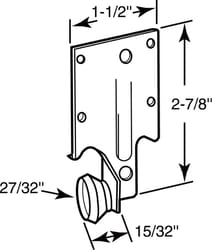 Prime-Line 2-7/8 in. L Steel Drawer Track Roller 1 pk
