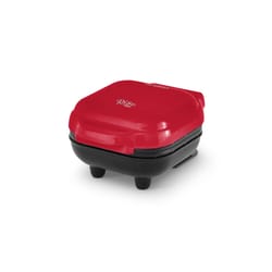 Rise by Dash 1 waffle Red Plastic Waffle Maker