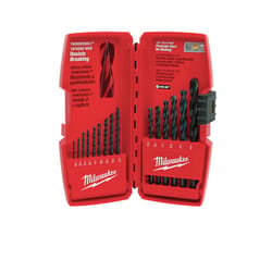 Milwaukee Thunderbolt Black Oxide Drill Bit Set 3-Flat Shank 15 pc