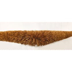 Americo Home Brush Maiden Mat 18 in. W X 30 in. L Tan Coir Boot/Shoe Scraper