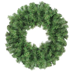 Holiday Bright Lights 24 in. D X 2 ft. L Douglas Wreath