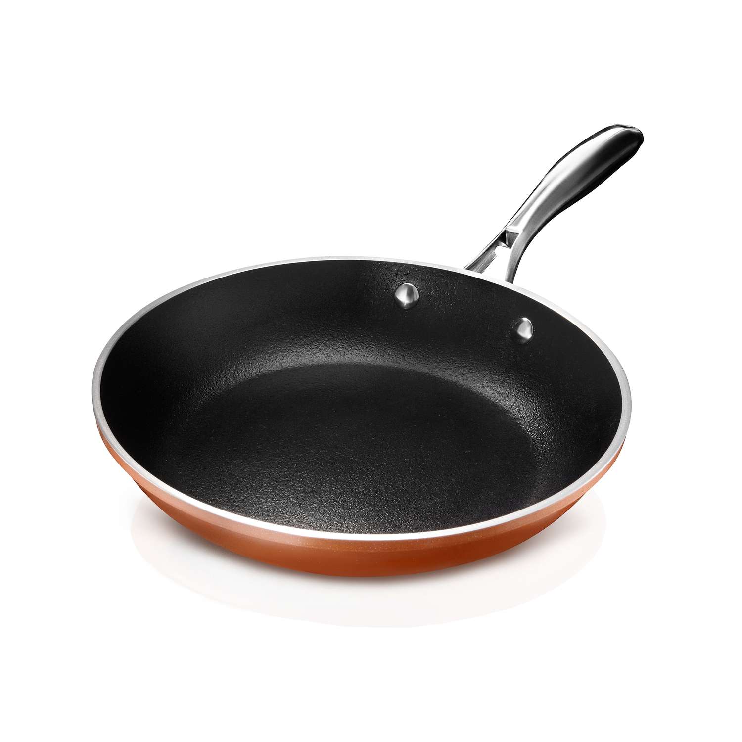 Gotham Steel Pro Ultra Ceramic 12 in. Frying Pan in Black