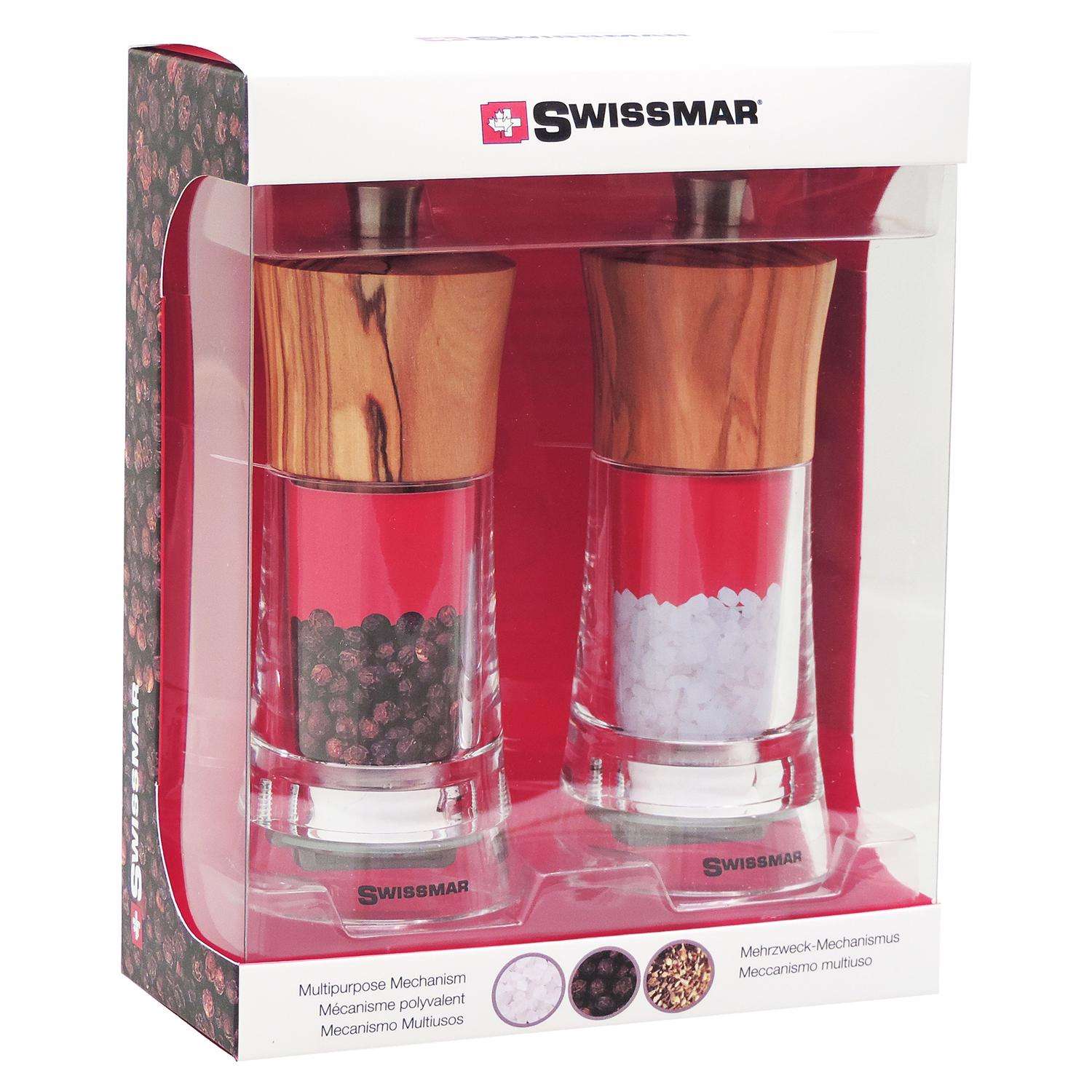 Swissmar Clear Acrylic Salt and Pepper Set 1 pk - Ace Hardware