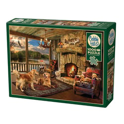 Cobble Hill Lakehouse Cabin Jigsaw Puzzle 1000 pc