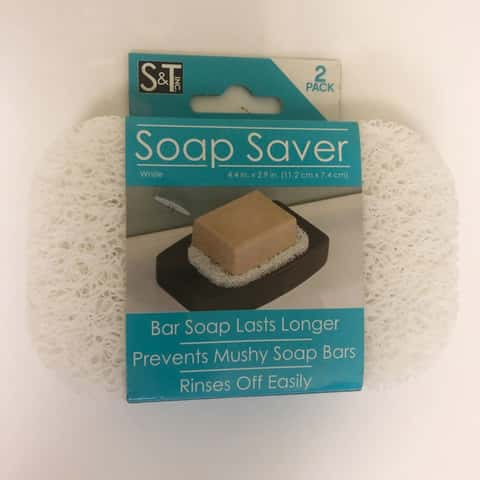 2-Pack Soap Saver, White