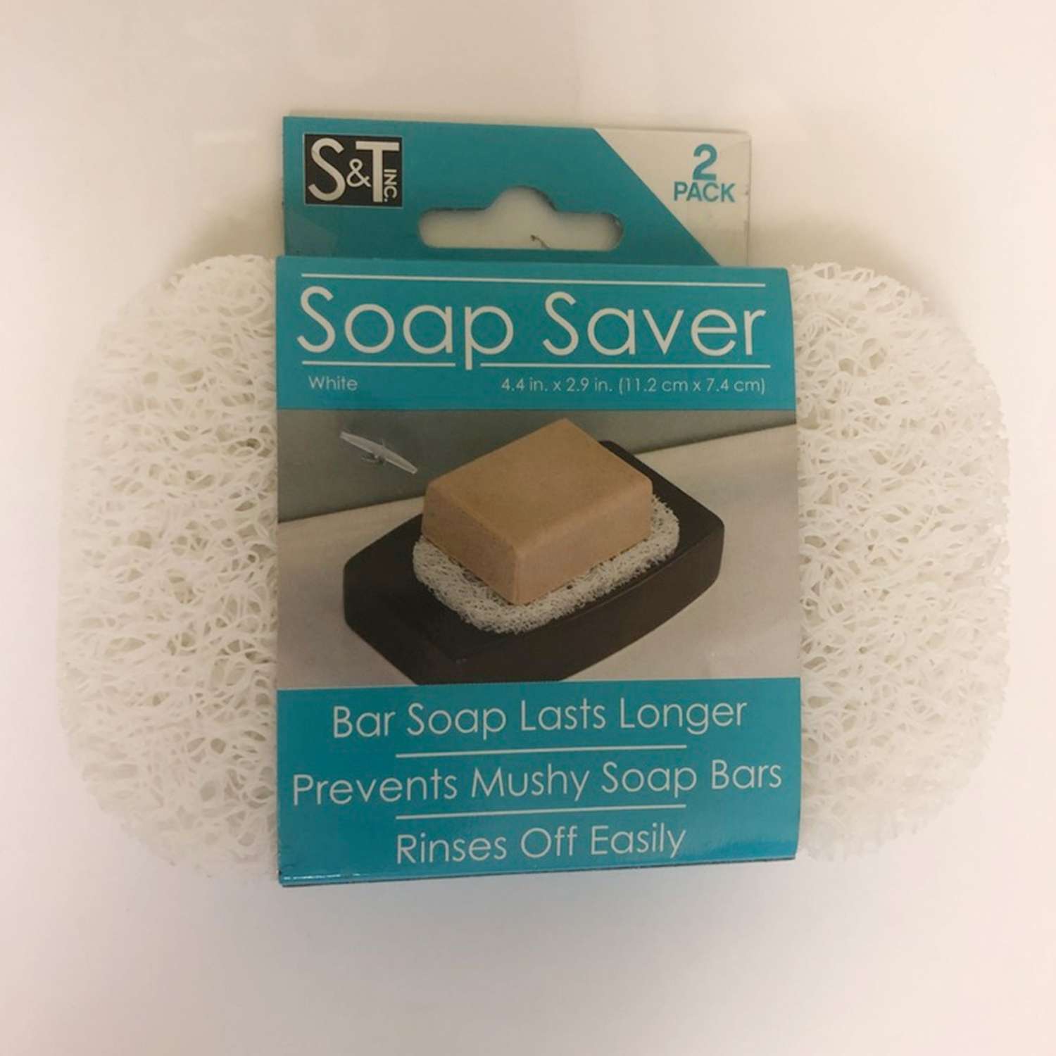 S & T White Bar Soap Saver Ace Hardware