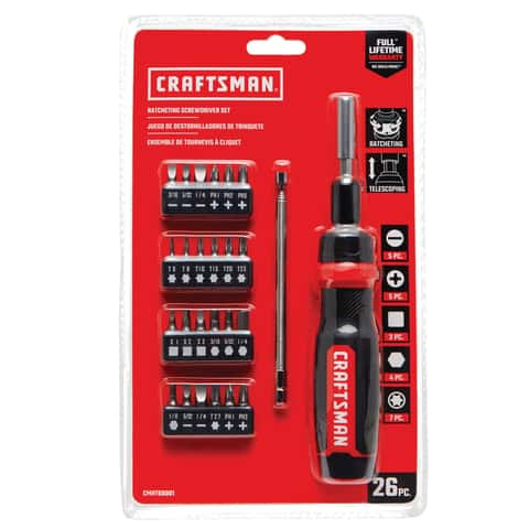 MAX FIT® Telescoping Multi-Bit Screwdriver Set (10 pc.)