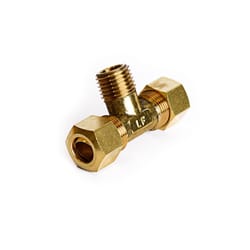 ATC 3/8 in. Compression 3/8 in. D Compression Brass Reducing Tee