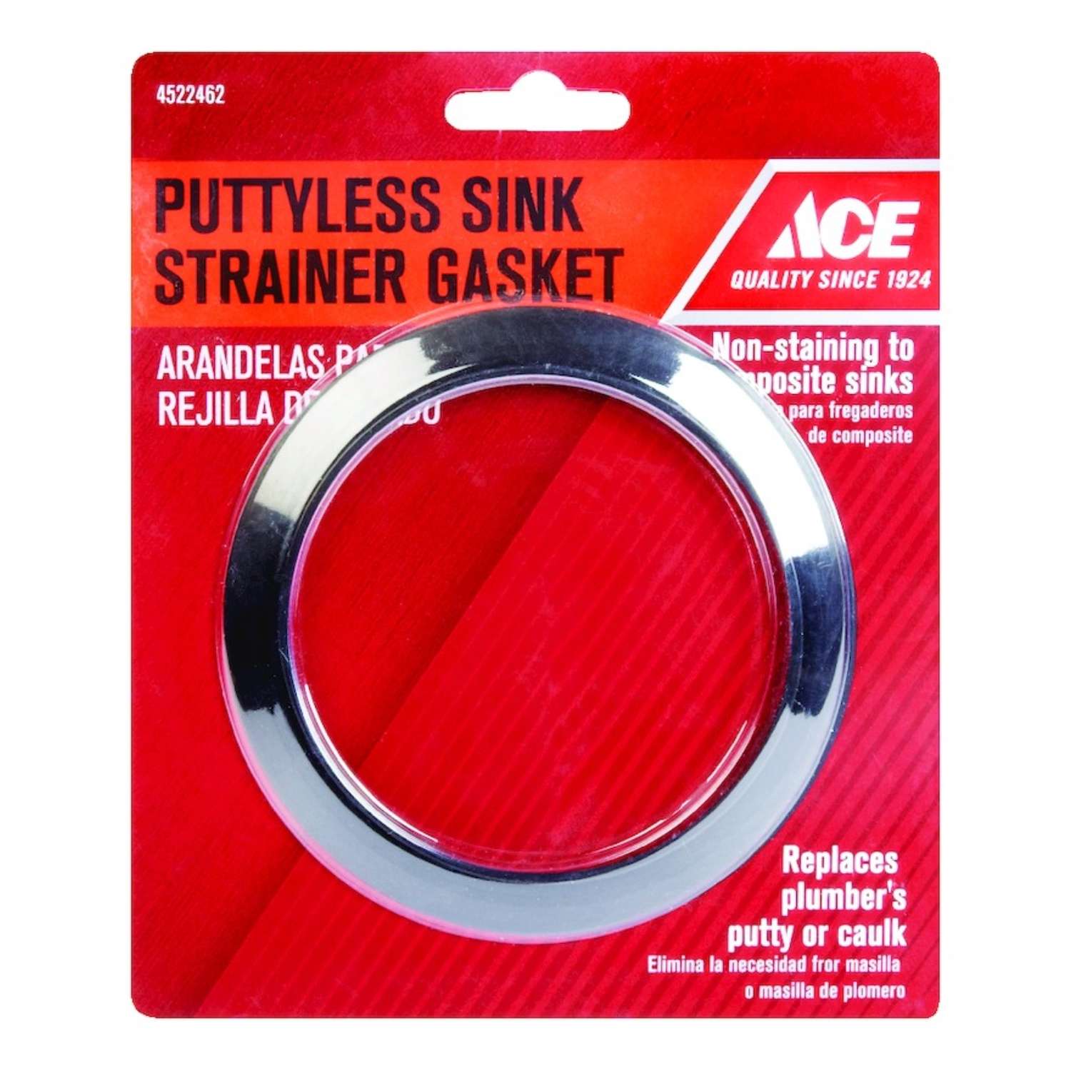 Ace Rubber 3 3 8 In Dia X 4 1 4 In Dia Sink Strainer Coupling Ace Hardware