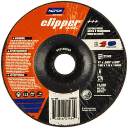 Norton Clipper 4 in. D X 5/8 in. Aluminum Oxide Classic Cut-Off Wheel 1 pk