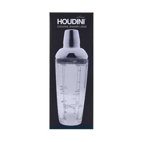 1pc Clear Cocktail Shaker, Simple Plastic Shaker Bottle For Drink