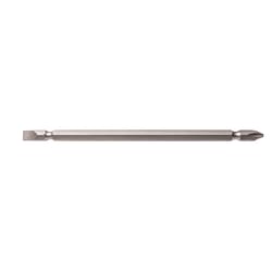 Century Drill & Tool Phillips/Slotted #1/#6-8 X 6 in. L Double-Ended Screwdriver Bit S2 Tool Steel 1