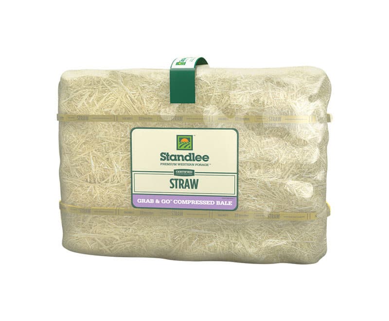 UPC 184280000070 product image for Standlee Grab & Go 50 lb. Straw Bale for Horse | upcitemdb.com