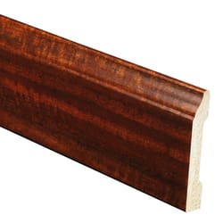 Inteplast Building Products 3/8 in. H X 3-3/16 in. W X 8 ft. L Prefinished Mahogany Polystyrene Trim