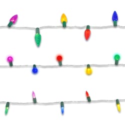 Holiday Bright Lights LED Multicolored Christmas Lights