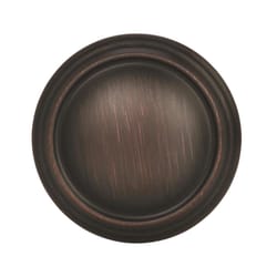 Amerock Revitalize Round Cabinet Knob 1-1/4 in. D 1-1/4 in. Oil Rubbed Bronze 1 pk