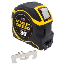 Stanley Fatmax 30 ft. L X 1.25 in. W Auto Lock Tape Measure 1 pk