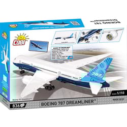 COBI Boeing 787 Airplane Block Set Blue/White 836 pc