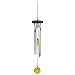 Woodstock Chimes Aluminum/Wood 17 in. Wind Chime