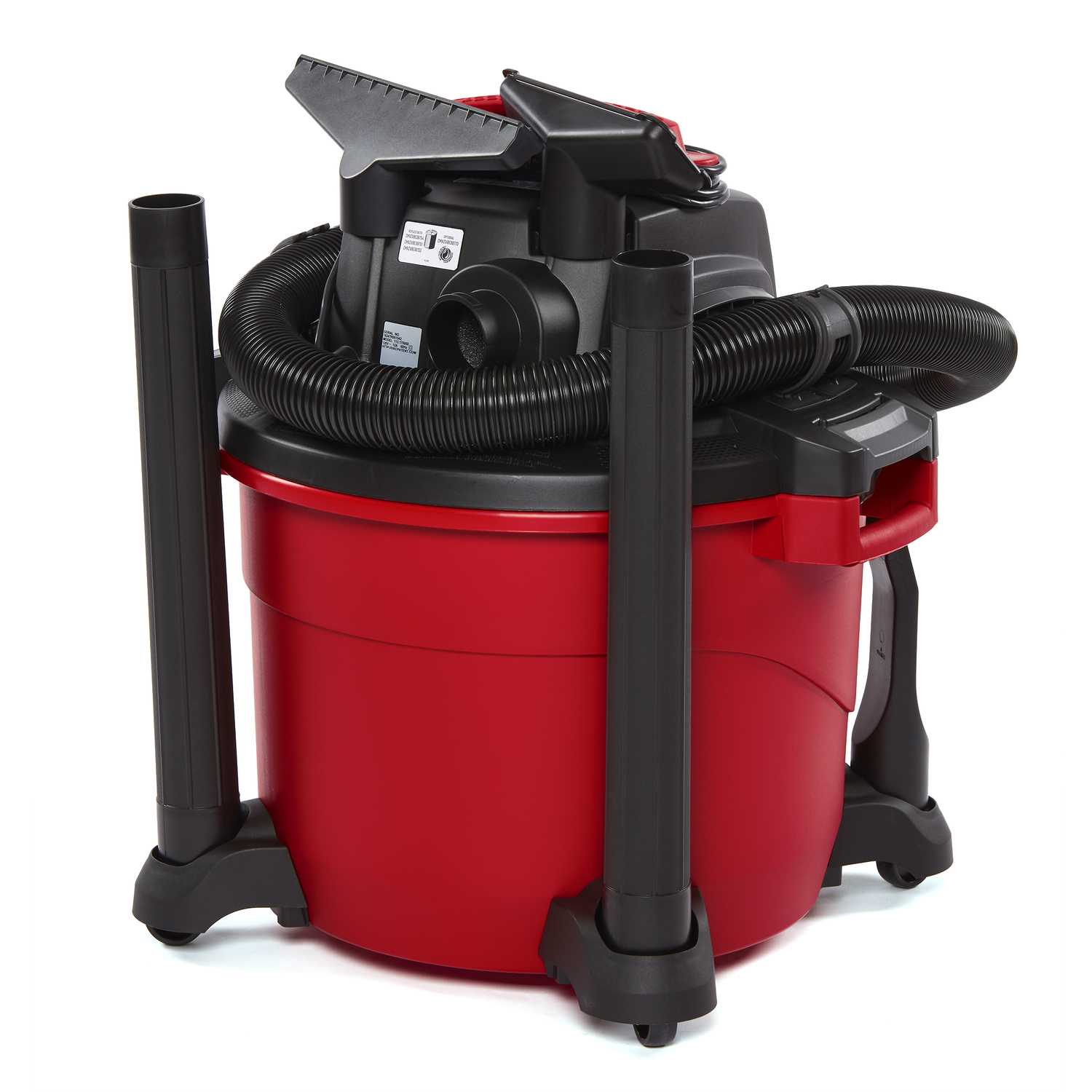 Craftsman 16 Gal Corded Wetdry Vacuum 12 Amps 120 Volt 65 Hp Red 27 Lb Ace Hardware