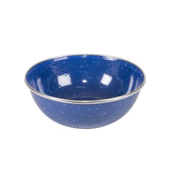 Stansport 6 in. Stainless Steel Blue Mixing Bowl 1 pc