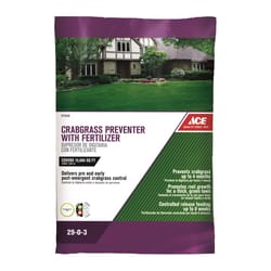 Ace Crabgrass Preventer Lawn Fertilizer For All Grasses 15000 sq ft