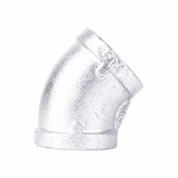 STZ Industries 3/8 in. FIP each X 3/8 in. D FIP Galvanized Malleable Iron 45 Degree Elbow