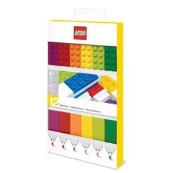 LEGO Neon Color Assorted Broad Tip Markers 12 pk
