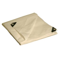 Foremost Tarp Co. Dry Top 18 ft. W X 24 ft. L Heavy Duty Polyethylene Tarp White