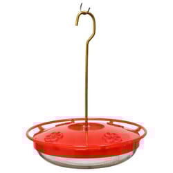 Aspects HummZinger Hummingbird 12 oz Polycarbonate Hummingbird Feeder Nectar Bird Feeder 4 ports