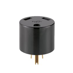 Pass & Seymour Commercial and Residential Plastic Straight Blade Adapter 30 2 Pole 3 Wire