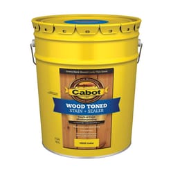 Cabot Wood Toned Low VOC Transparent Cedar Oil-Based Deck and Siding Stain 5 gal