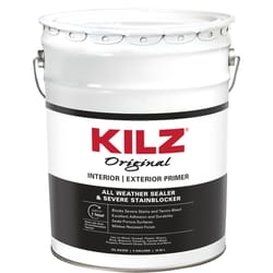 KILZ Original White Matte Oil-Based Alkyd Oil Primer 5 gal