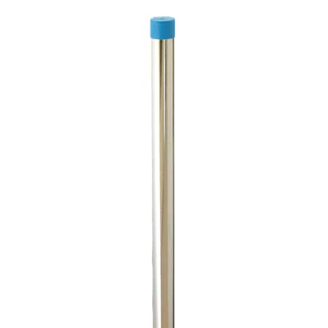 Lido 8 ft. L X 1-3/8 in. D Polished Chrome Steel Closet Rod Lido 8 ft. L X 1-3/8 in. D Polished Chrome Steel Closet Rod