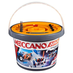 Meccano Junior Open Ended Bucket Multicolored 150 pc